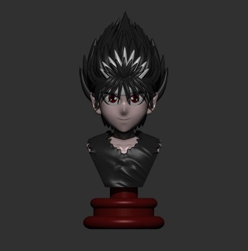 HIEI BUST YUYU HAKUSHO 3D print model_5