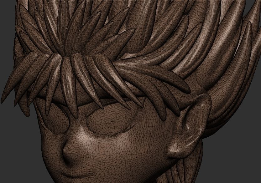 HIEI BUST YUYU HAKUSHO 3D print model_3