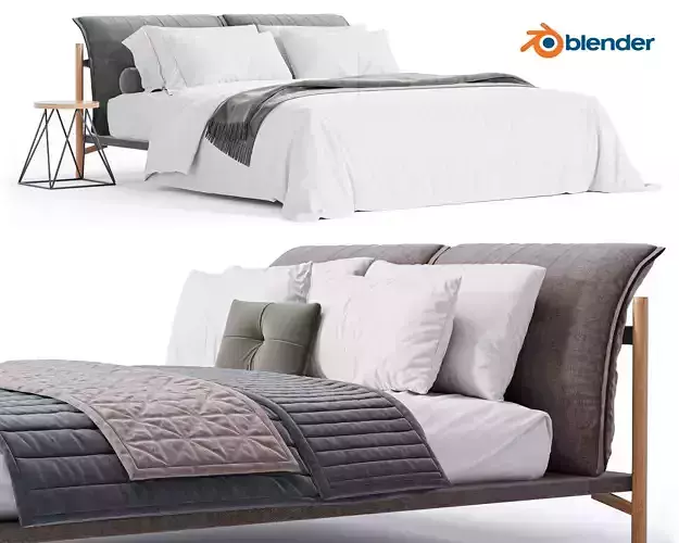 Cayman Bed By Diotti