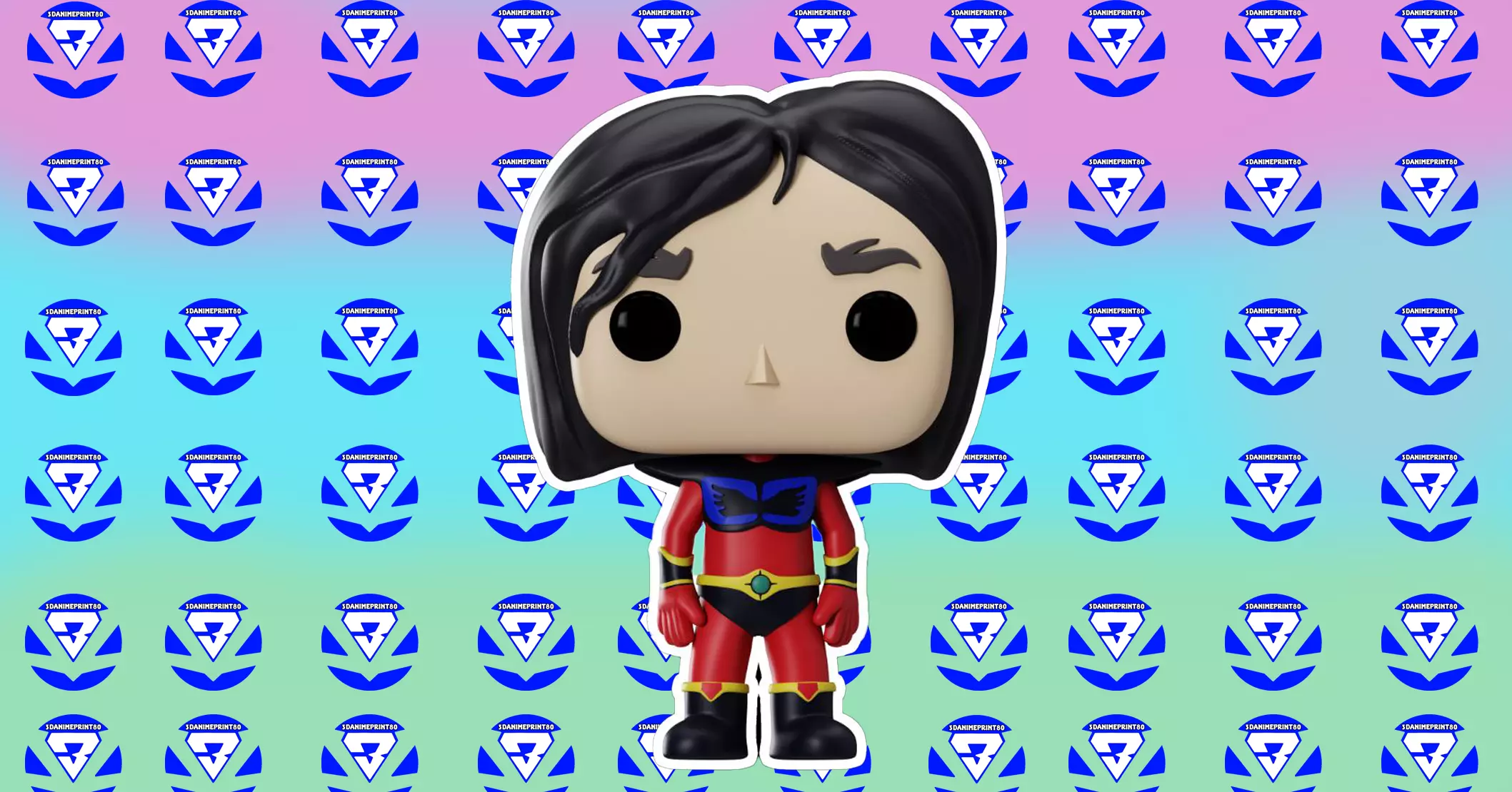 ACTARUS DUKE FLEED - GRENDIZER - FUNKO POP 3D print model_0