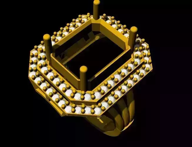 Cocktail ring  stl file