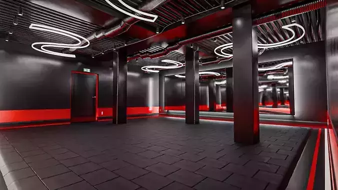 High Quality Modern Indoor Gym