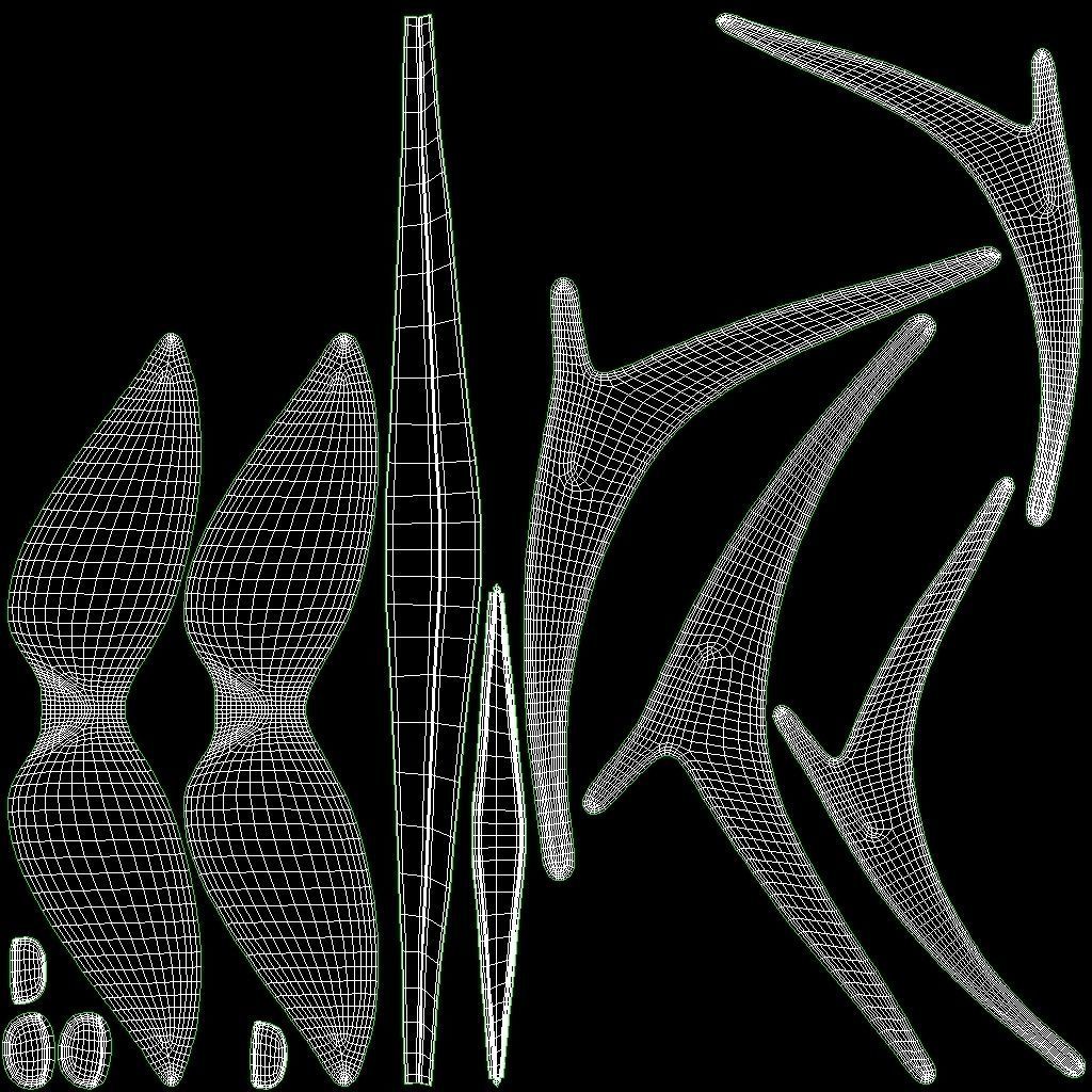 Mugler x Gentle Monster Sunglasses Low-poly 3D model_15