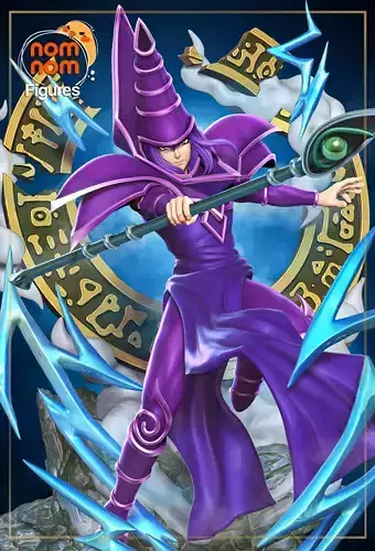 Dark Magician - Yu-Gi-Oh 3D print model
