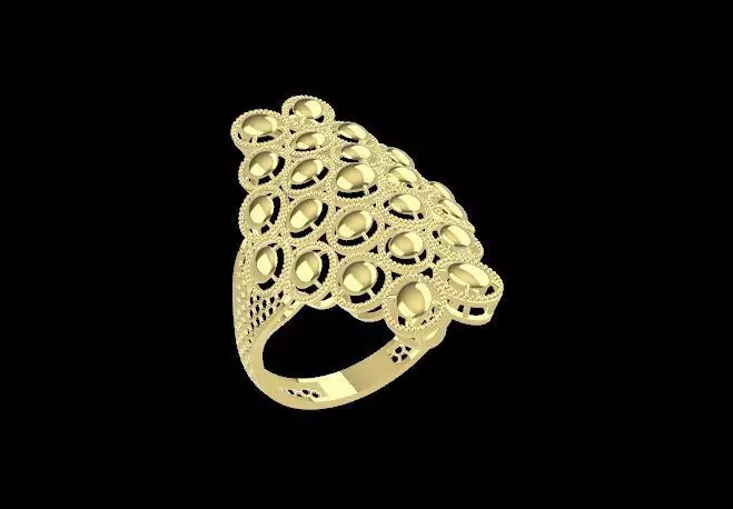 rings 3D print model_0