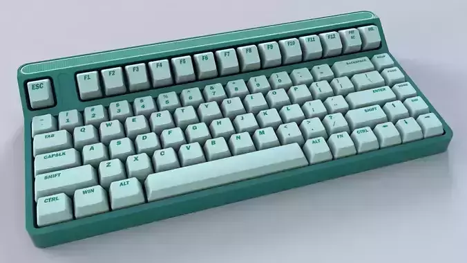 Keyboard 3D model