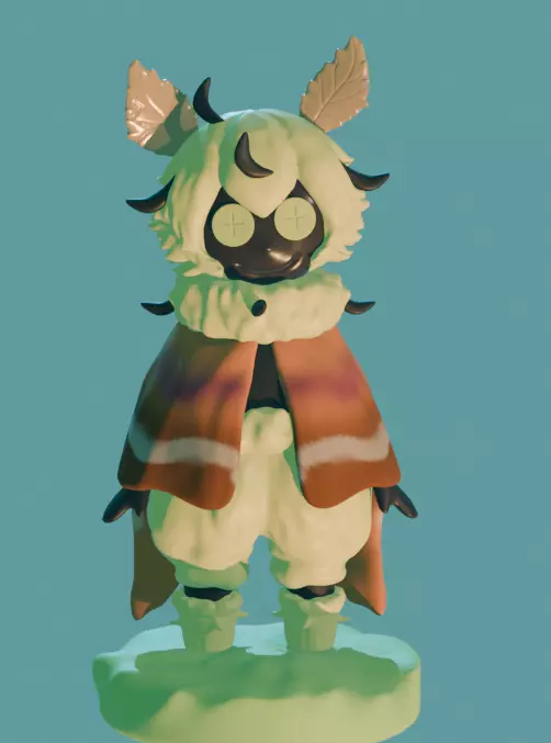 forest spirti model 3D print model_0