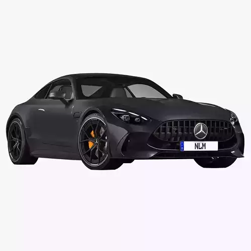 Mercedes-Benz AMG GT 43 Coupe 2024 3D model