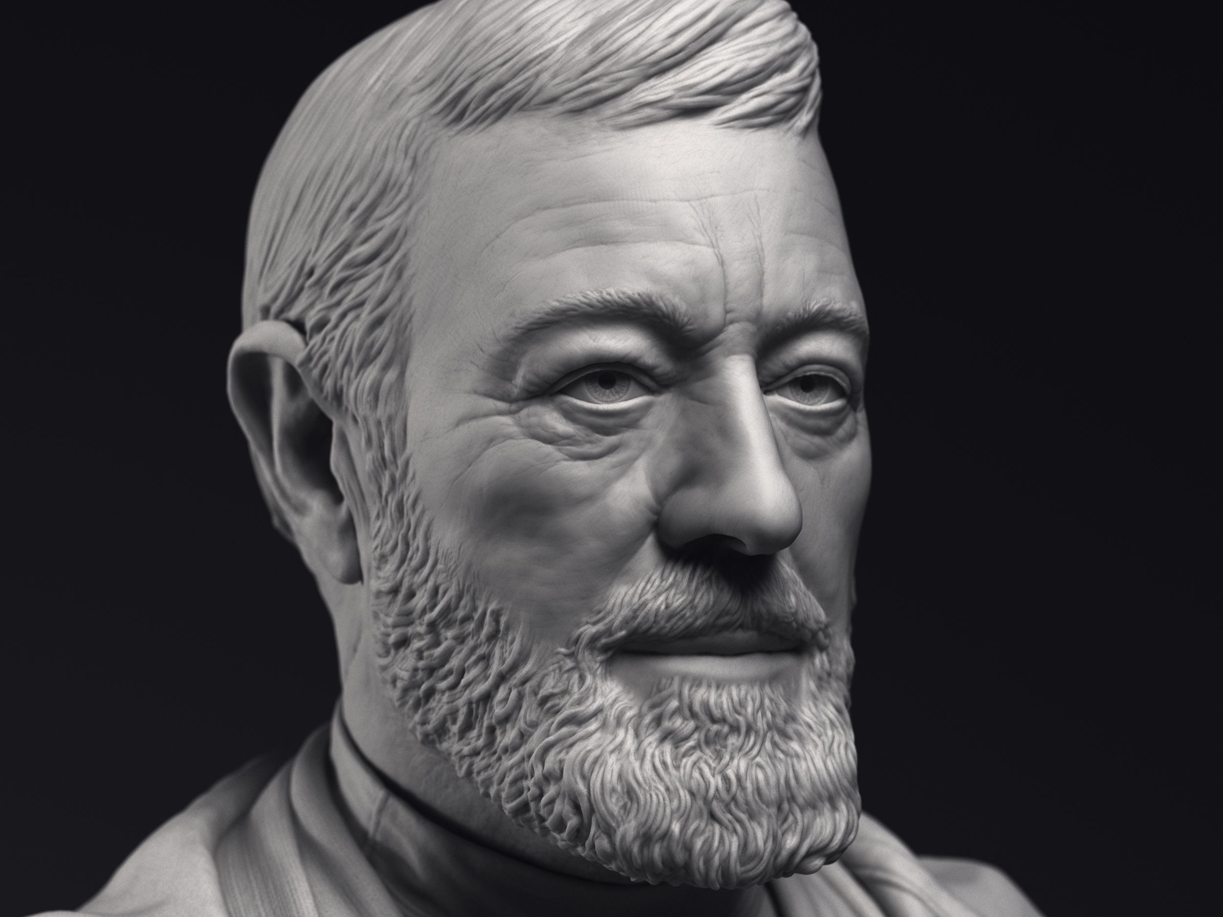 Obi Wan and Luke 3d printable bust collection _10