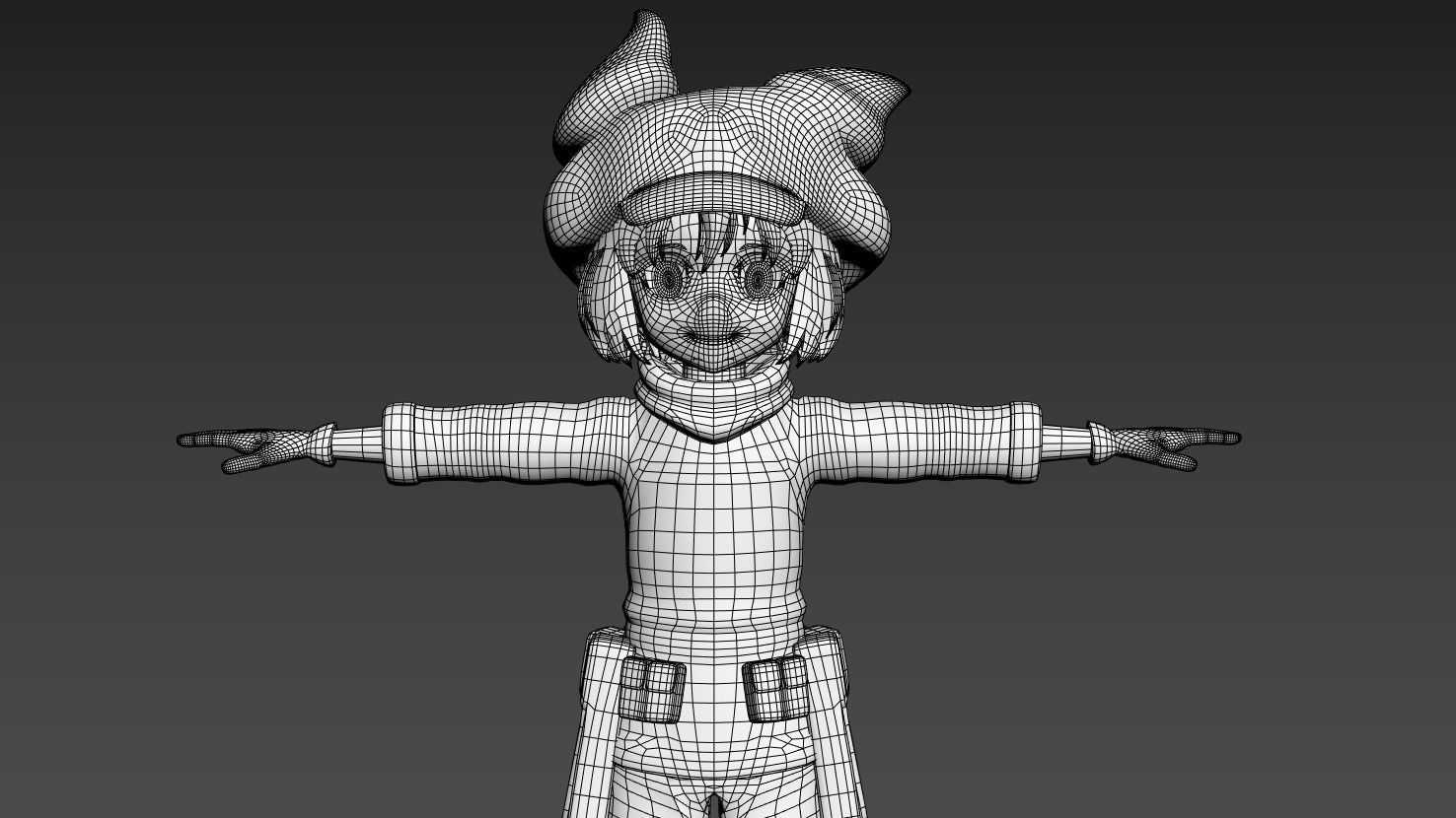 Llenn Gun Gale VRChat avatar 3D model_6