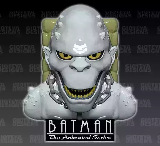 Batman Animated Series Killer Croc 3D print model