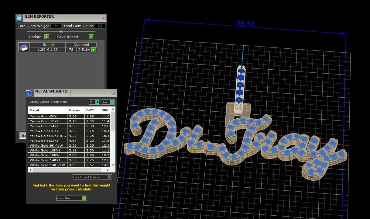 Custom Name  3D print model_5