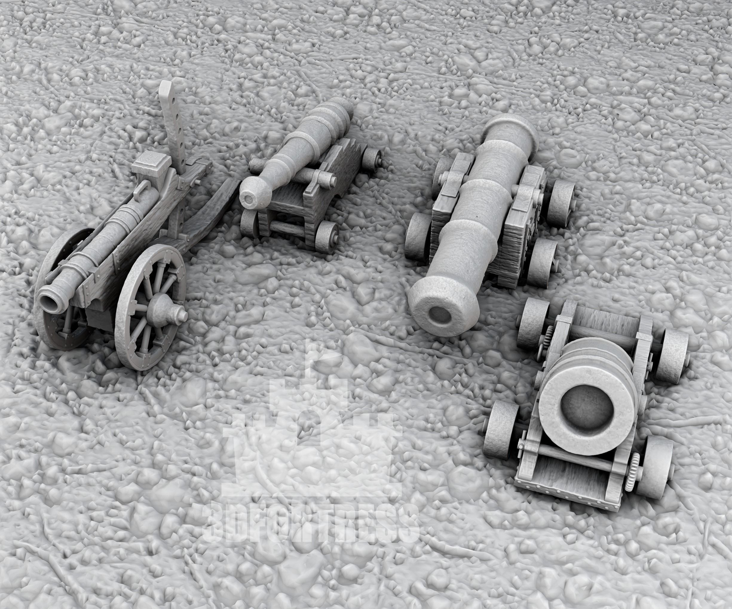 Guns- 3D print model_2