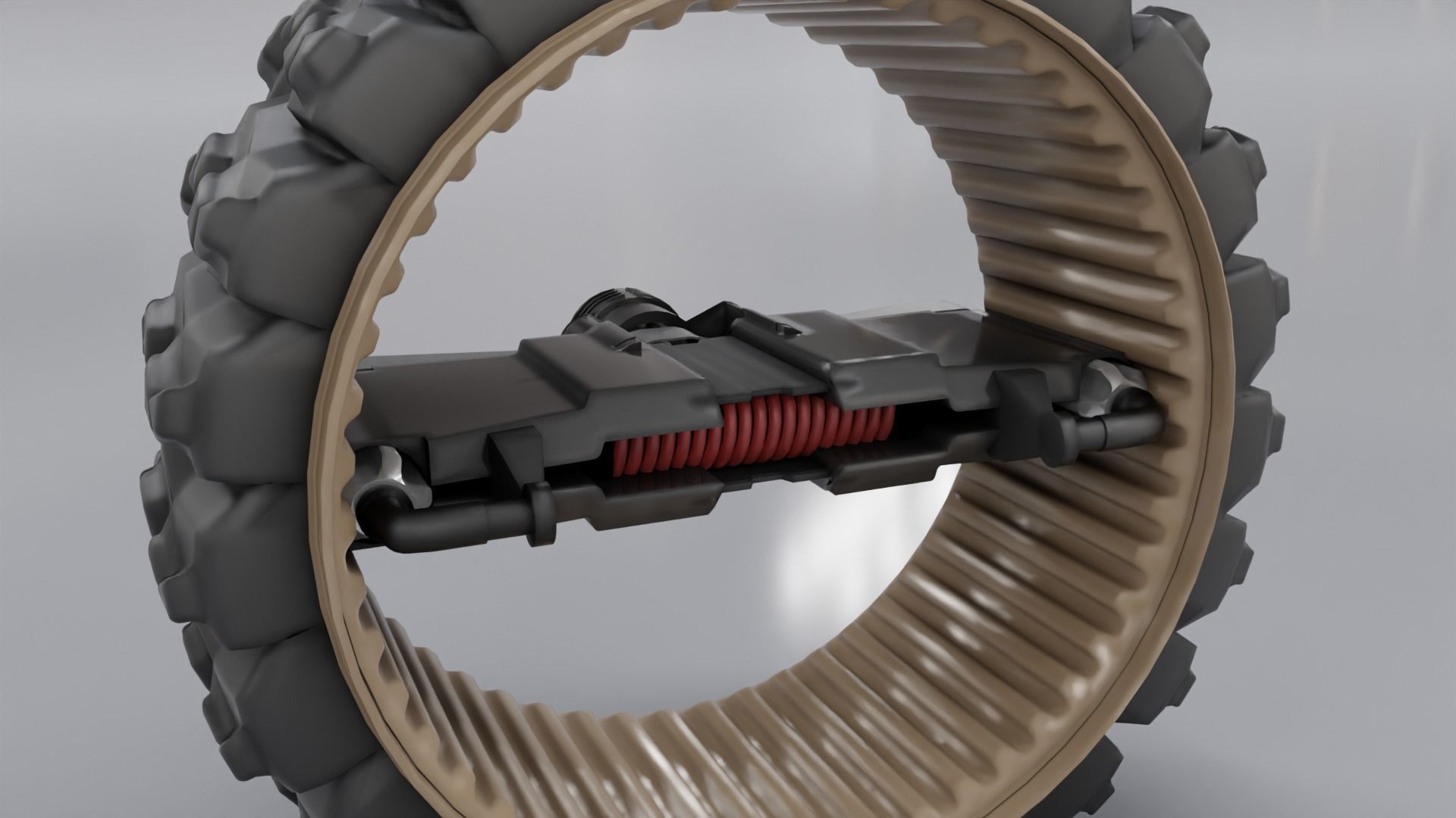 Modern sport car lowpoly 3d rims Low-poly 3D model 3D Model Collection_9