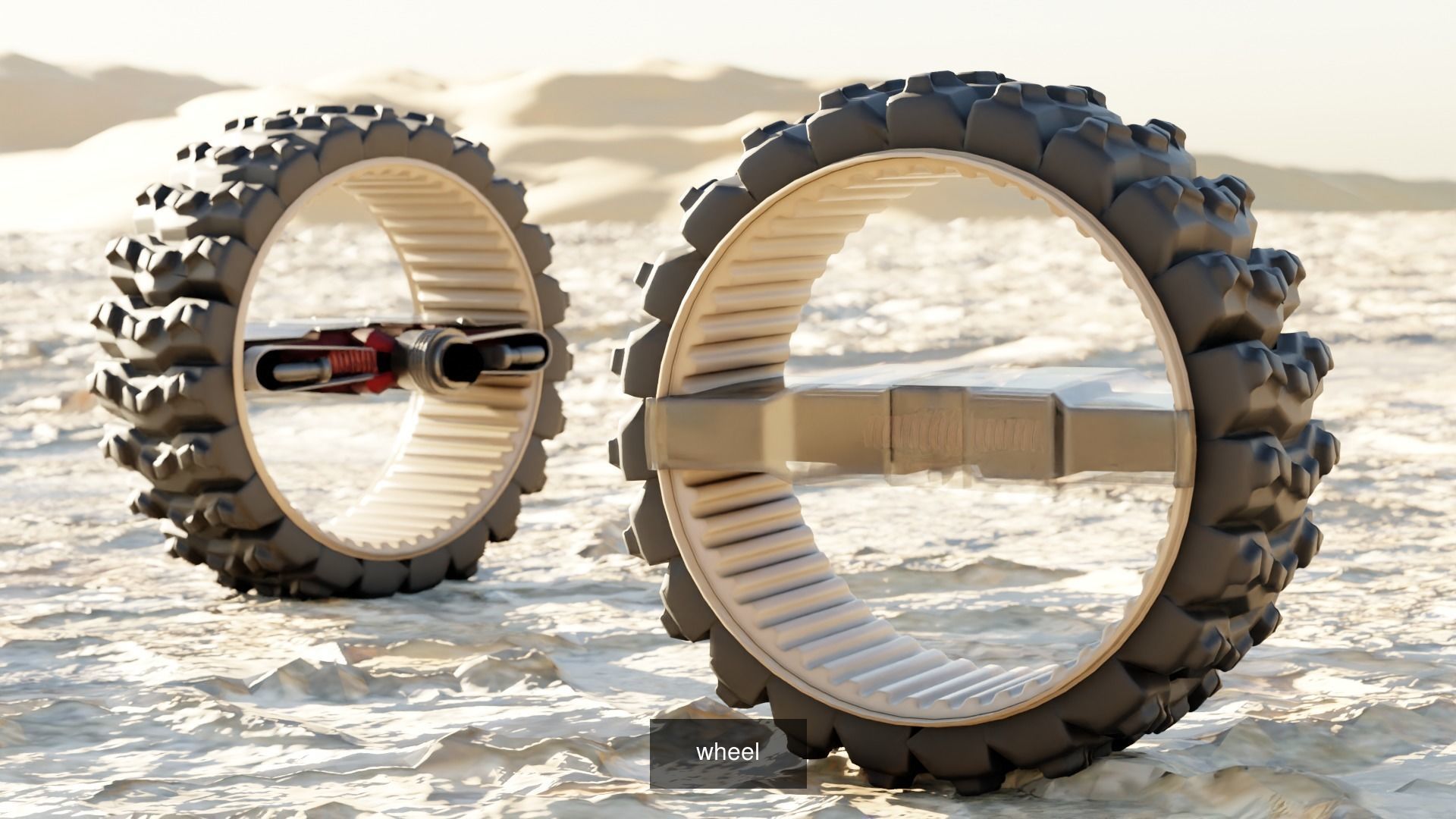 Modern sport car lowpoly 3d rims Low-poly 3D model 3D Model Collection_7