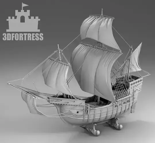 Caravela 3D print model
