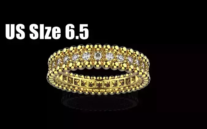 milgrain wedding ring model 900