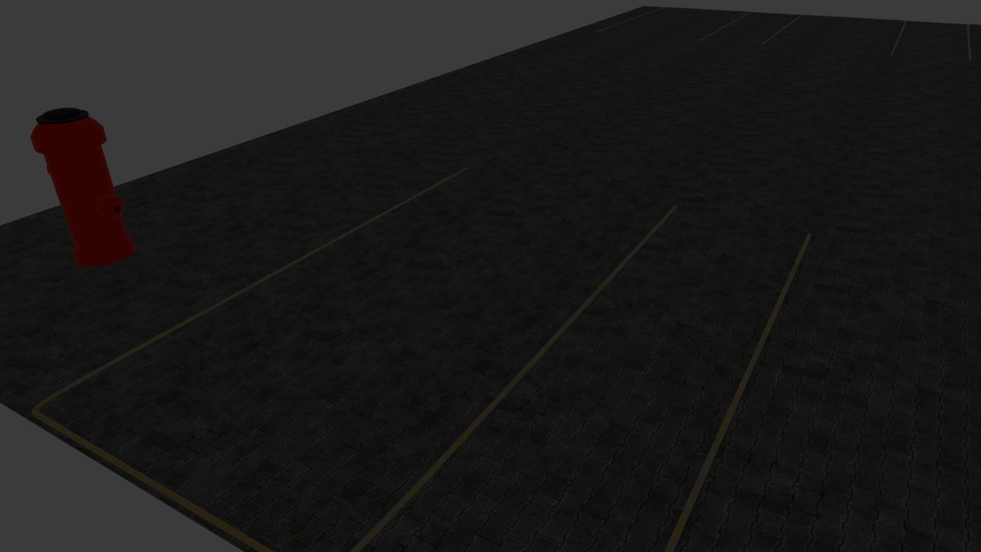 Garage and Parking Free low-poly 3D model_5