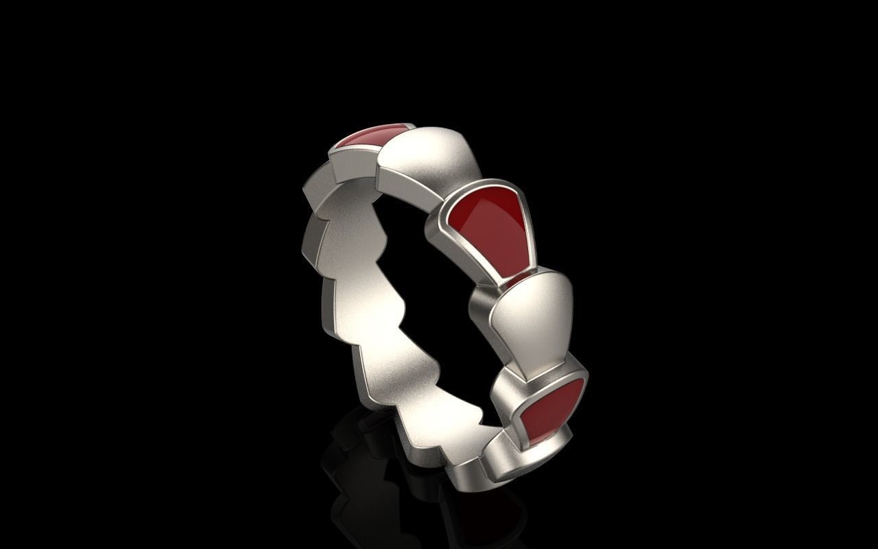 Enamel Serpenti collection model 899 3D print model_26