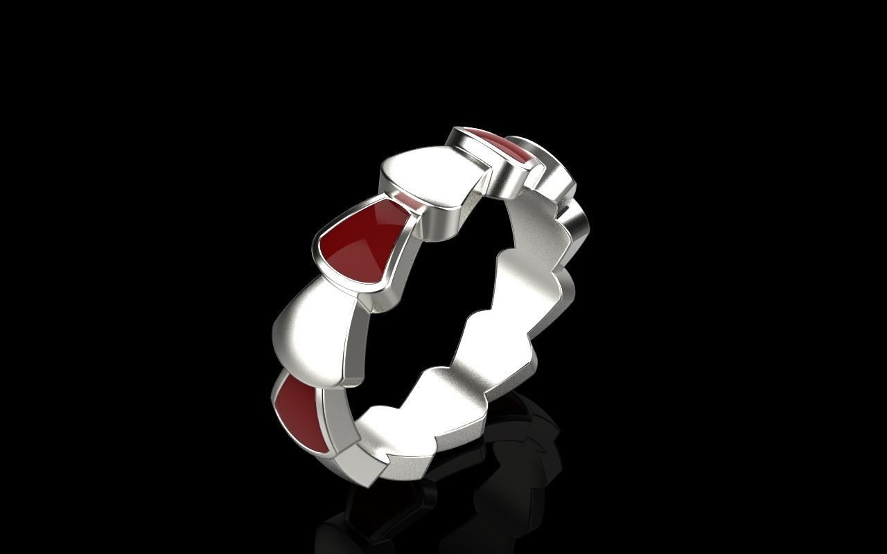 Enamel Serpenti collection model 899 3D print model_23