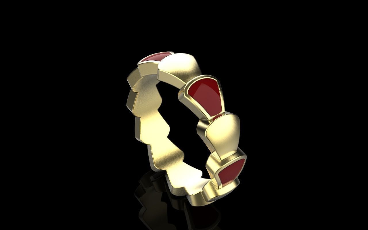 Enamel Serpenti collection model 899 3D print model_25