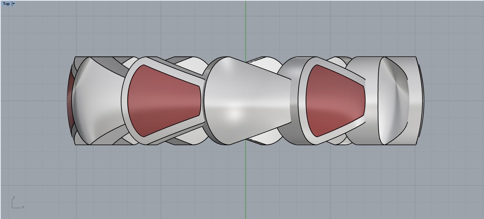 Enamel Serpenti collection model 899 3D print model_6