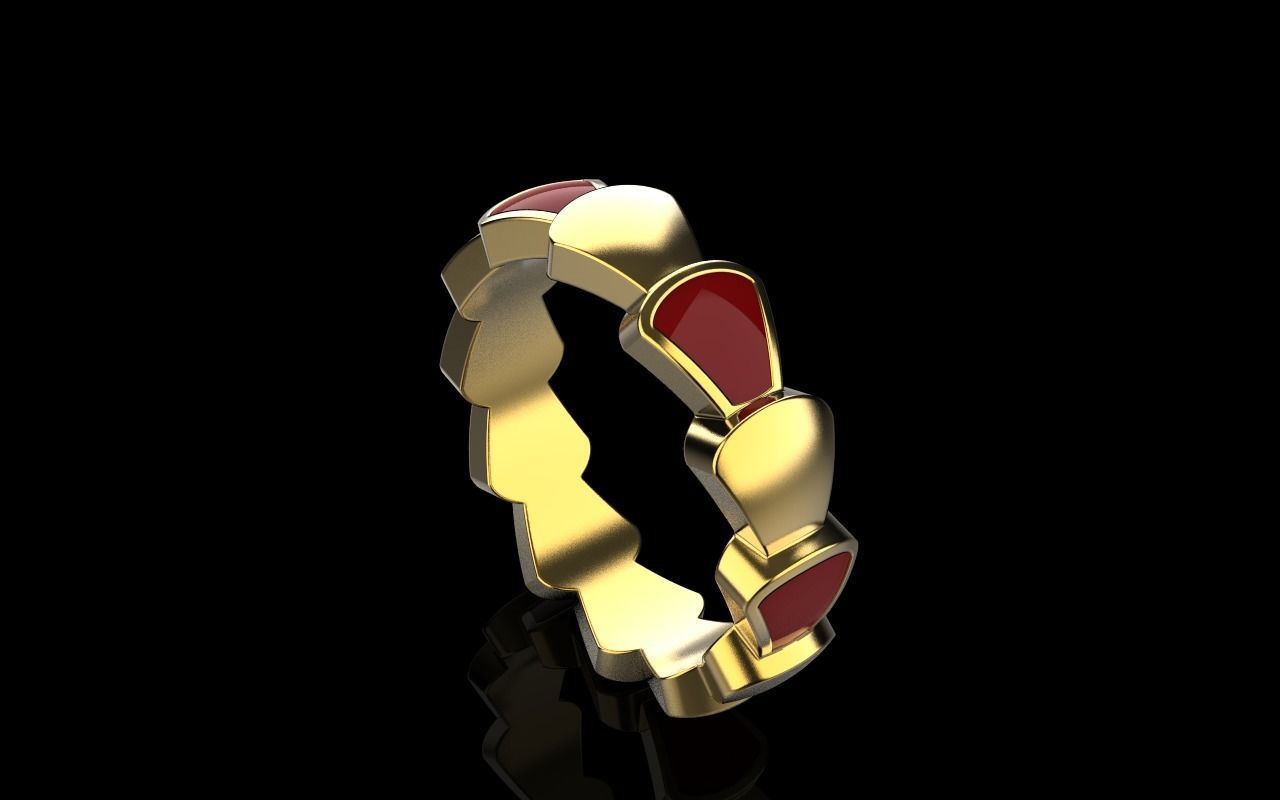 Enamel Serpenti collection model 899 3D print model_30