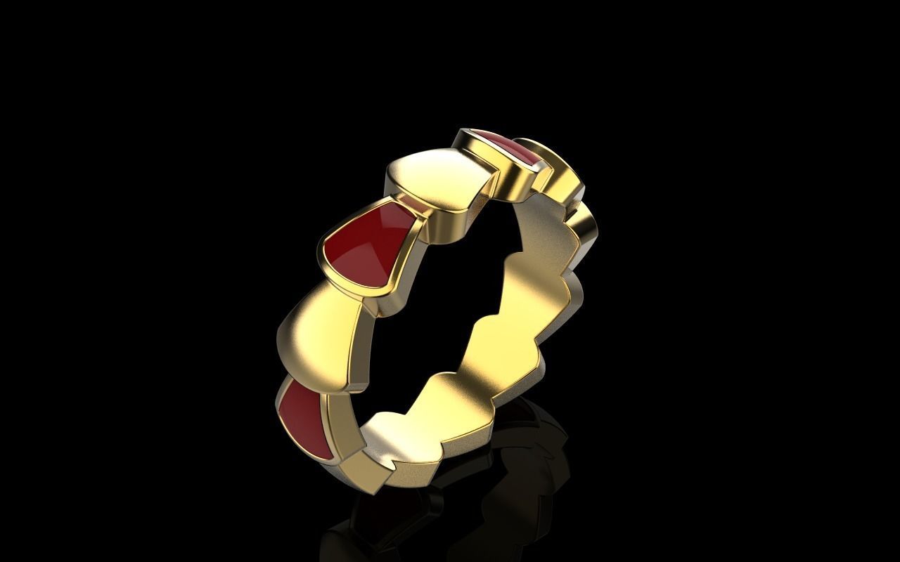 Enamel Serpenti collection model 899 3D print model_24