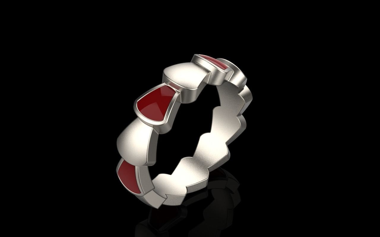 Enamel Serpenti collection model 899 3D print model_20