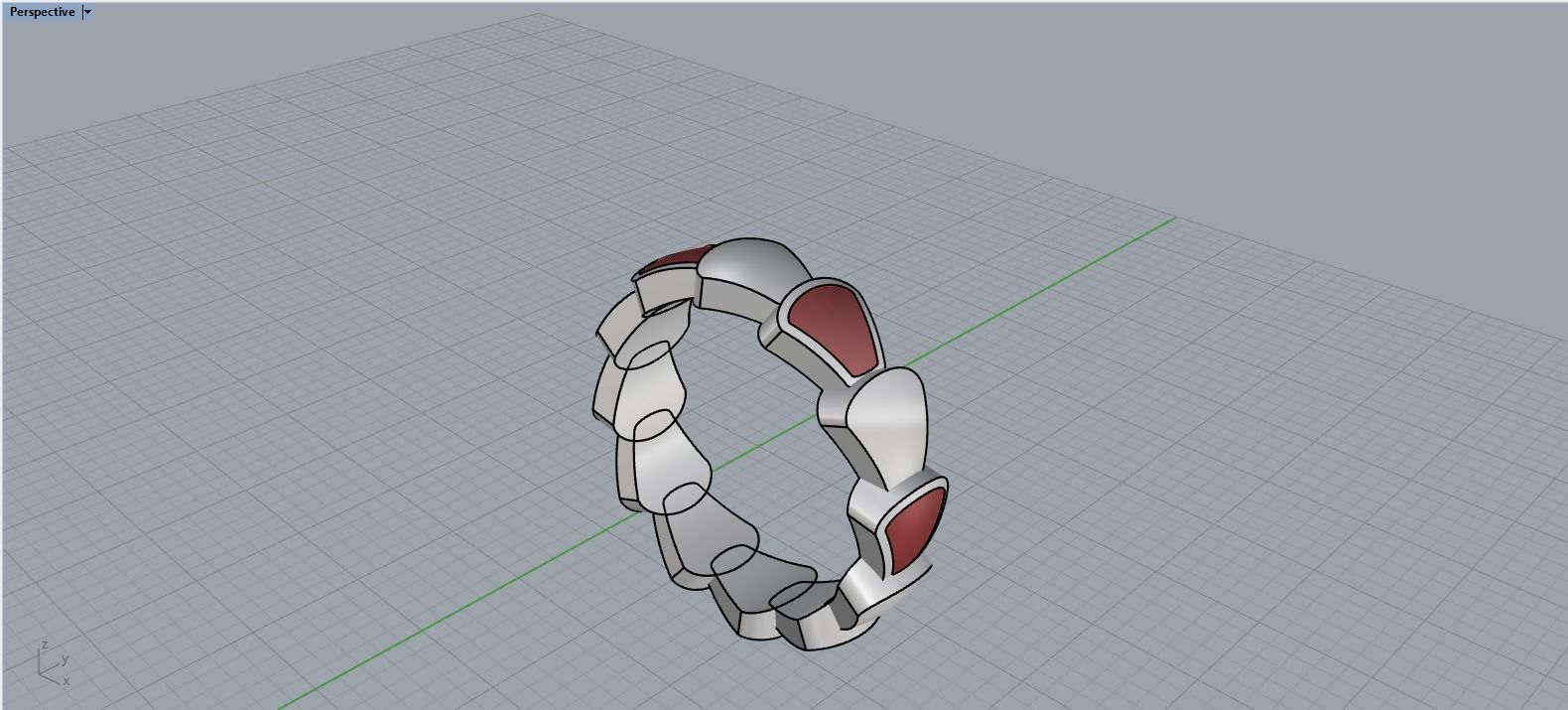 Enamel Serpenti collection model 899 3D print model_10