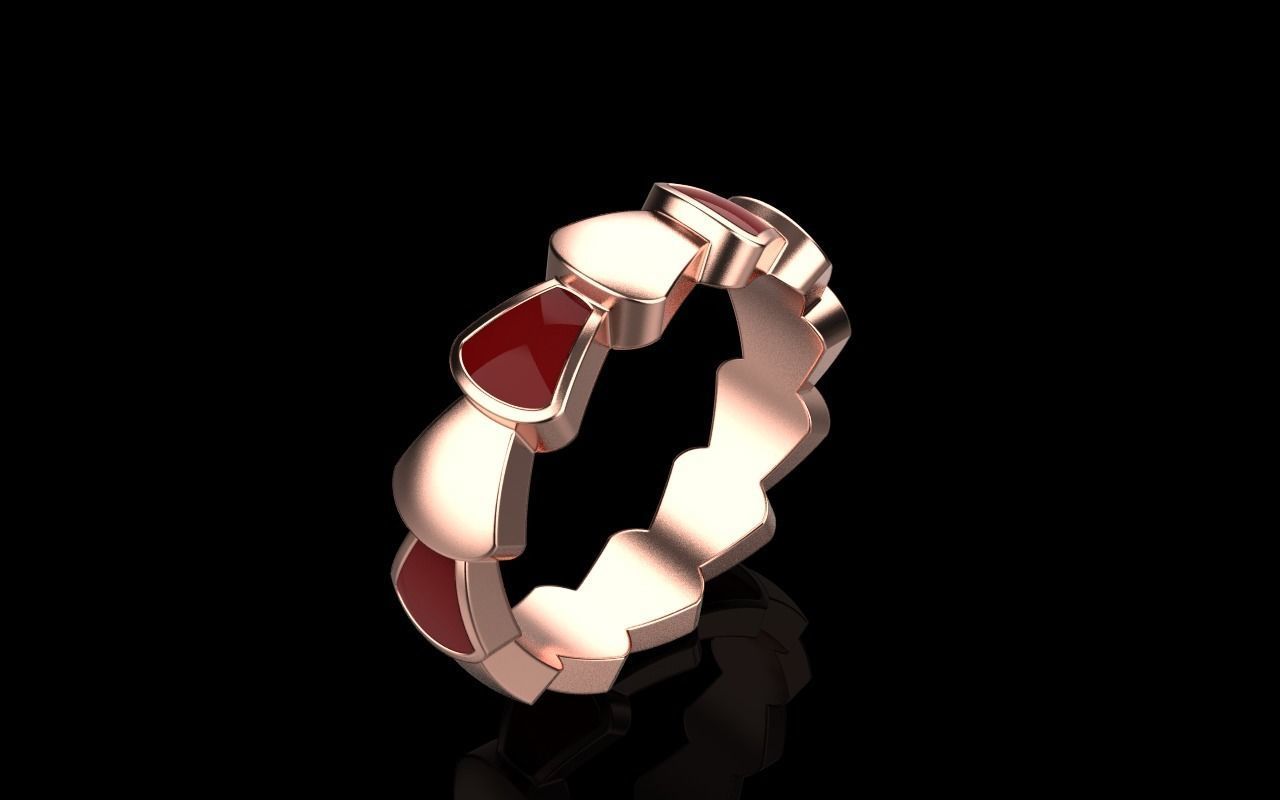 Enamel Serpenti collection model 899 3D print model_21
