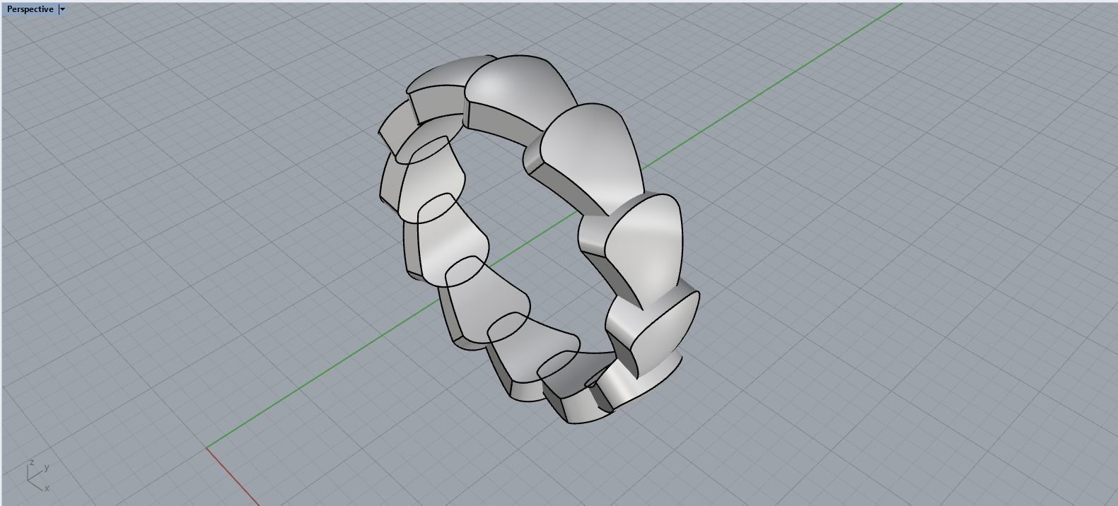 Serpenti collection model 898 3D print model_8