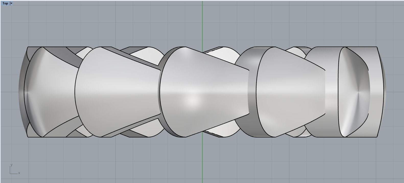 Serpenti collection model 898 3D print model_6