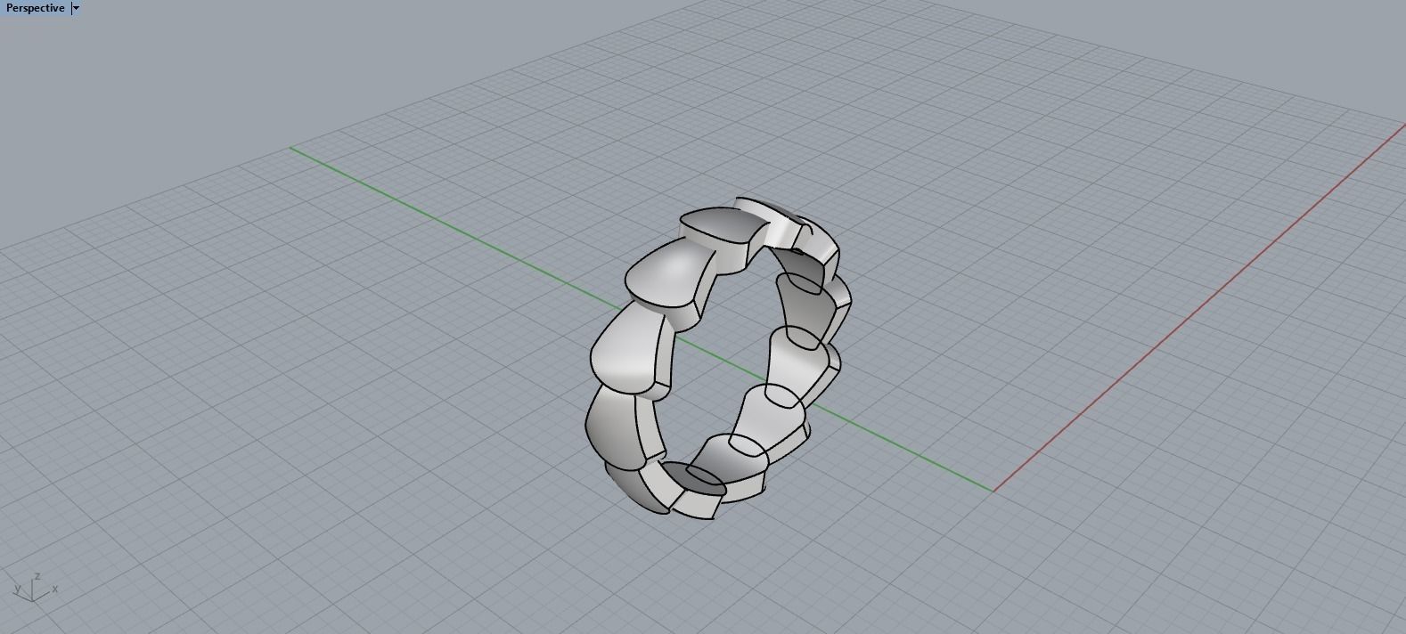 Serpenti collection model 898 3D print model_10