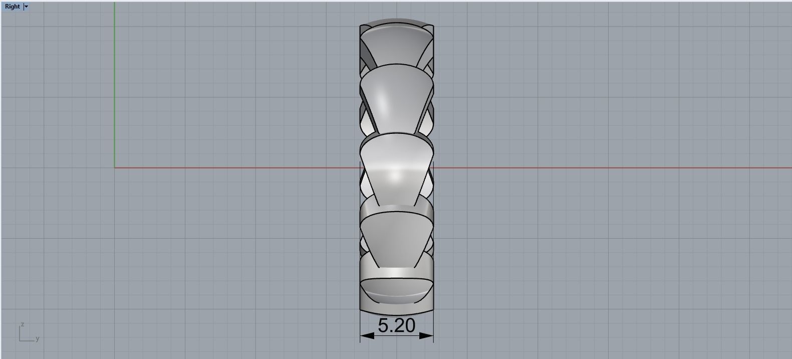 Serpenti collection model 898 3D print model_9