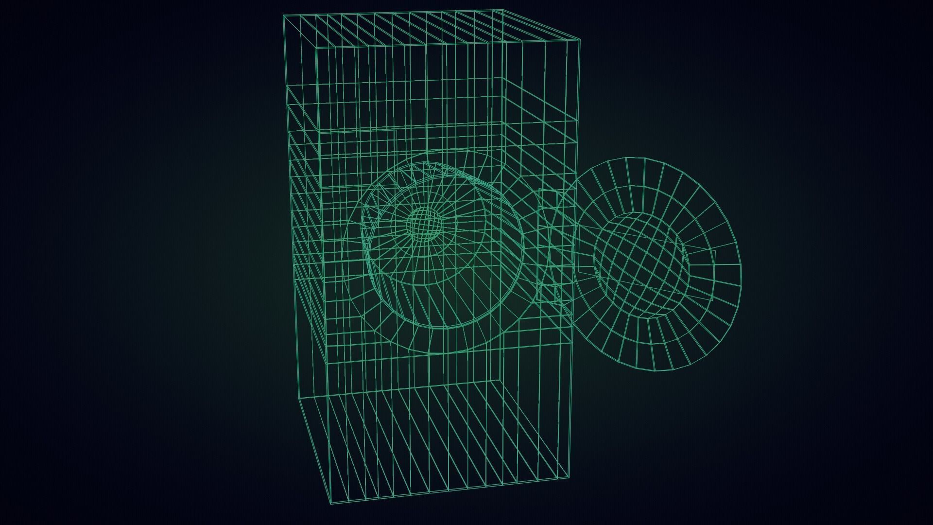 Washing machine 3D model_15