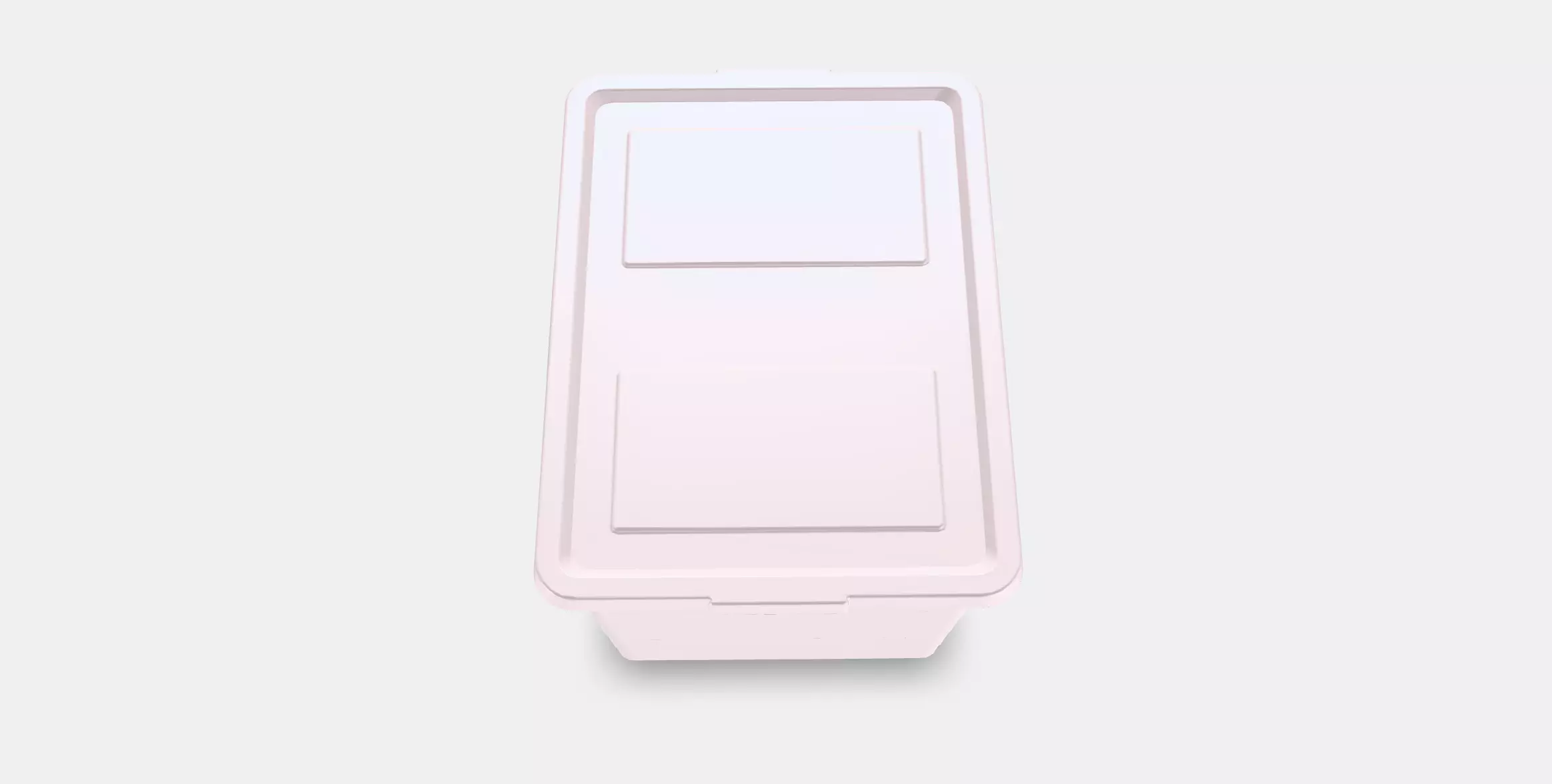 SOCKERBIT Box with lid 3 Low-poly 3D model_0