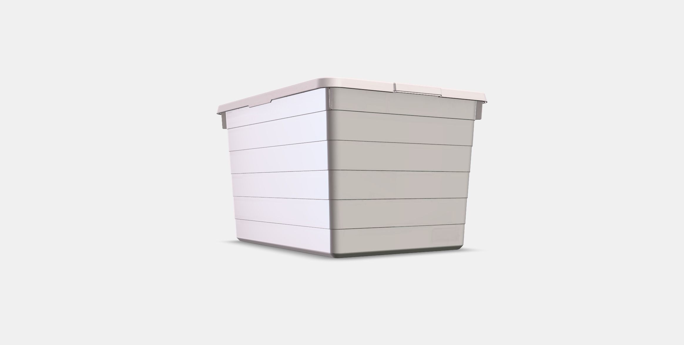 SOCKERBIT Box with lid 3 Low-poly 3D model_2