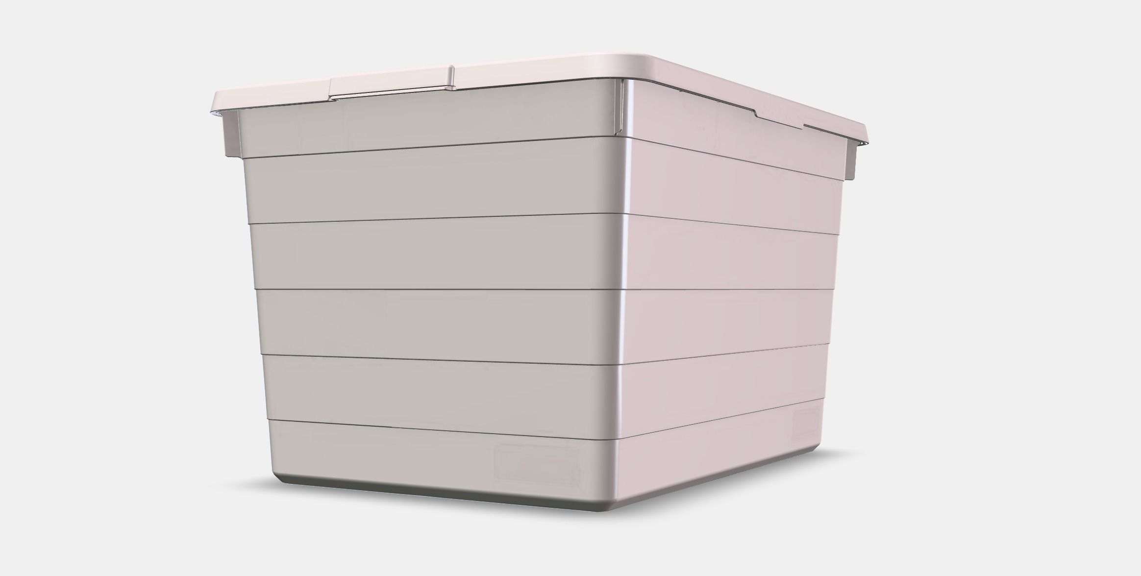 SOCKERBIT Box with lid 3 Low-poly 3D model_13