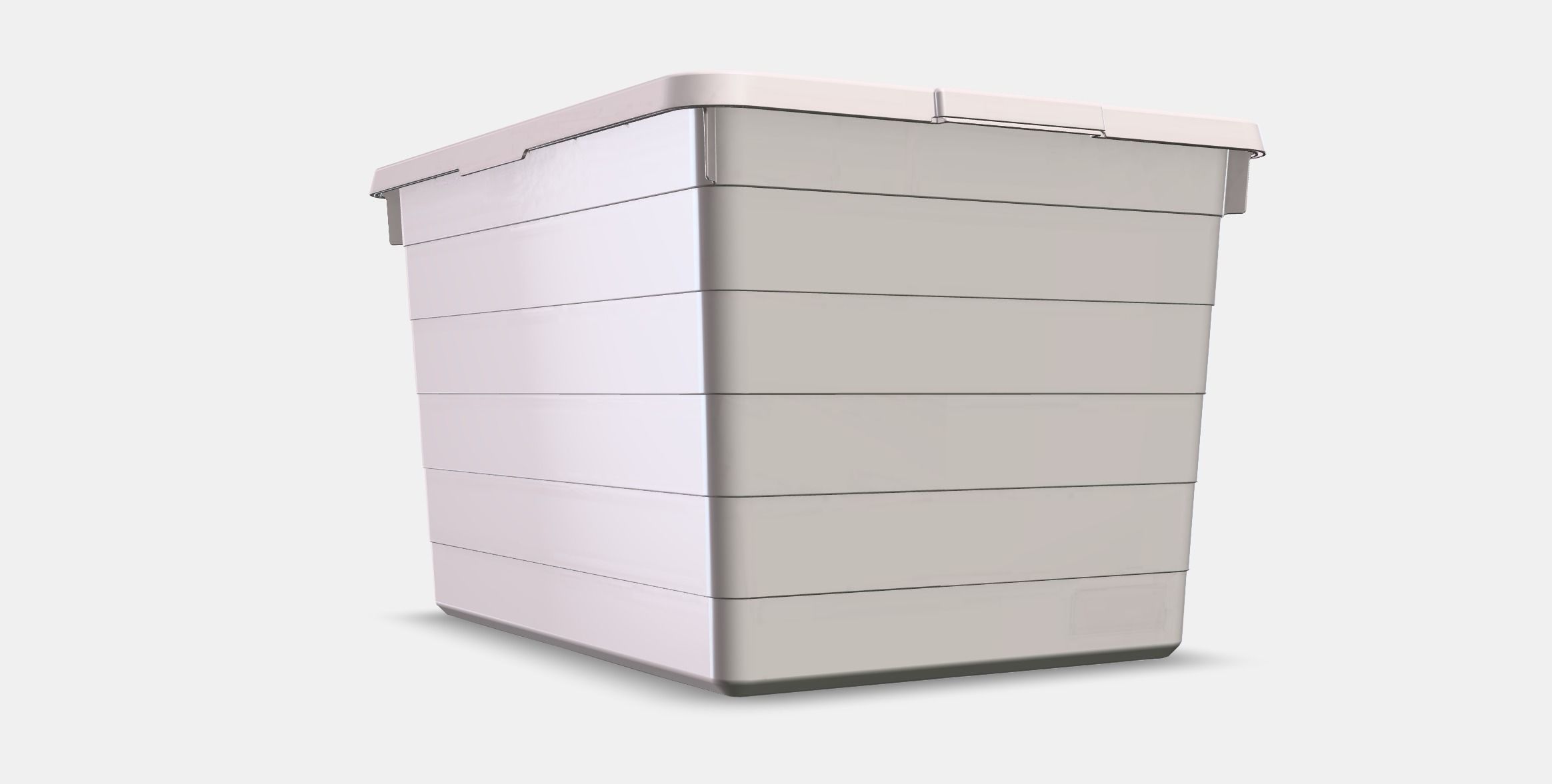 SOCKERBIT Box with lid 3 Low-poly 3D model_10