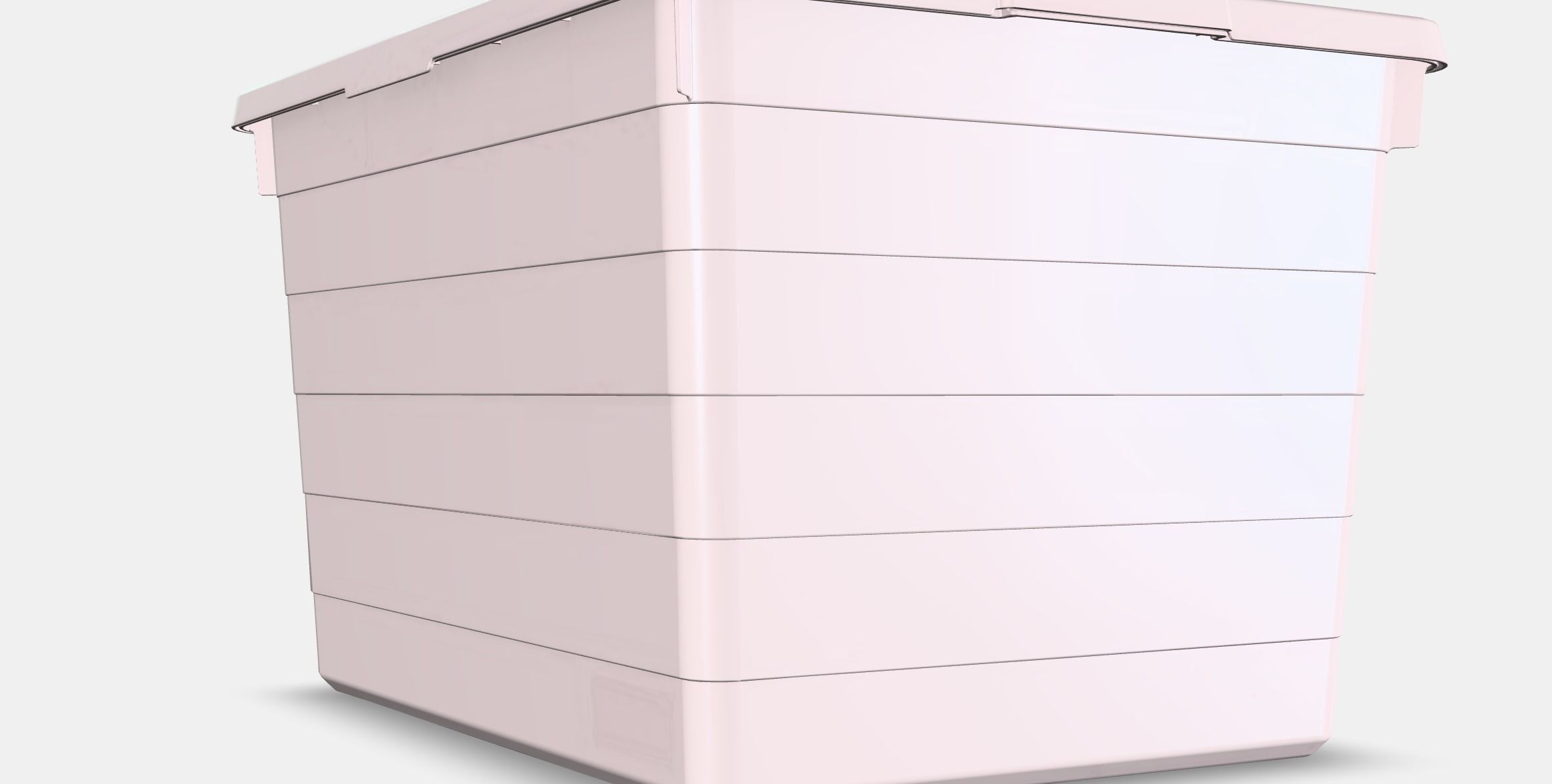 SOCKERBIT Box with lid 3 Low-poly 3D model_4