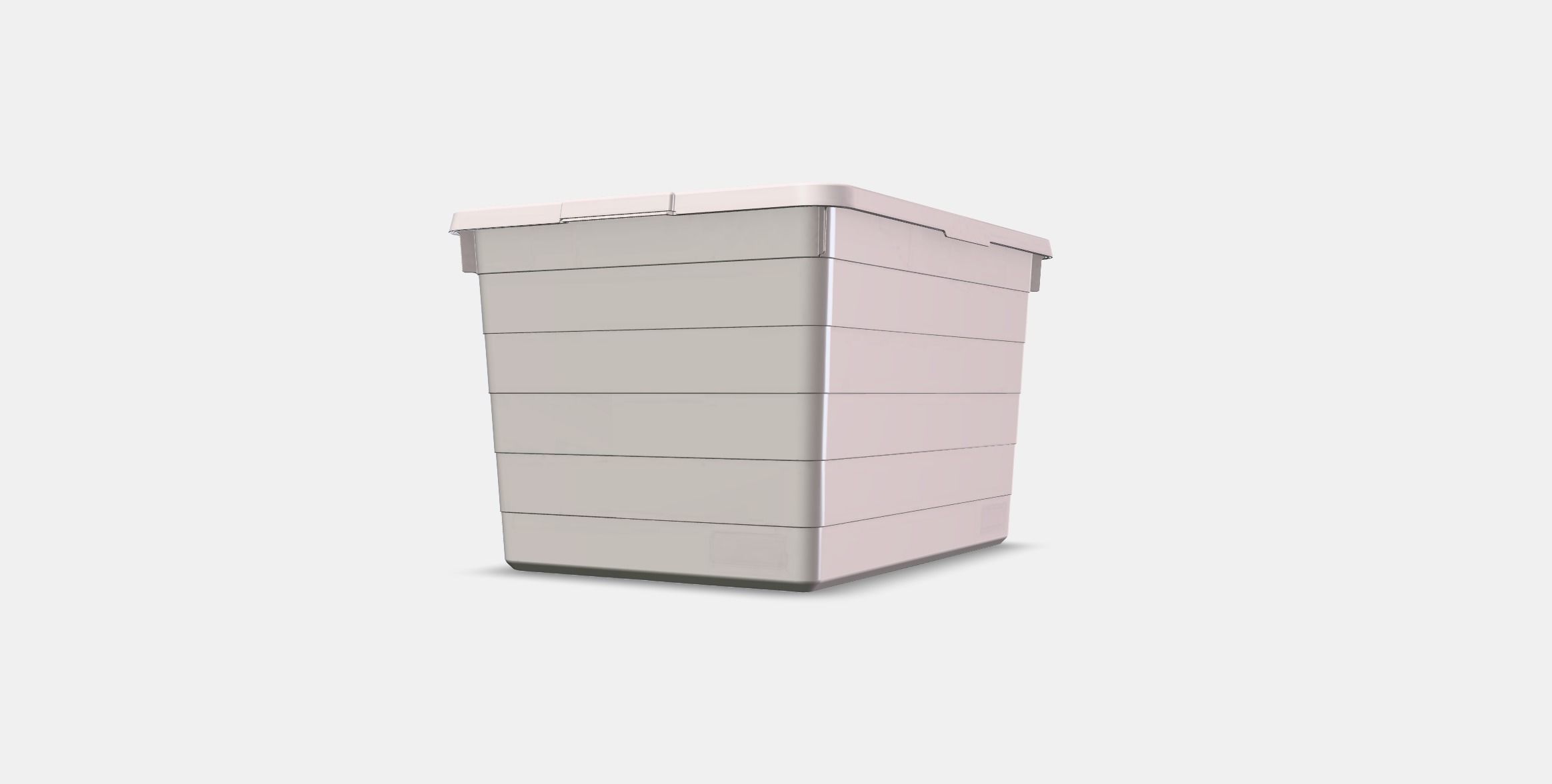 SOCKERBIT Box with lid 3 Low-poly 3D model_11