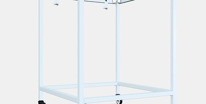 TROTTEN Underframe for table top Low-poly 3D model