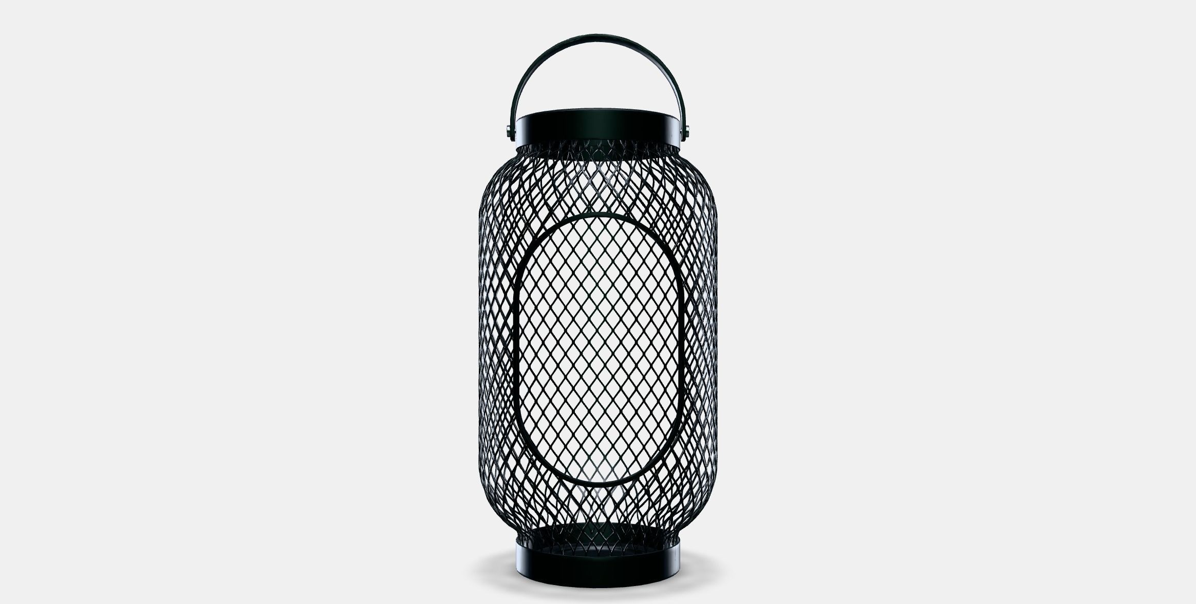 TOPPIG Lantern for block candle Low-poly 3D model_8