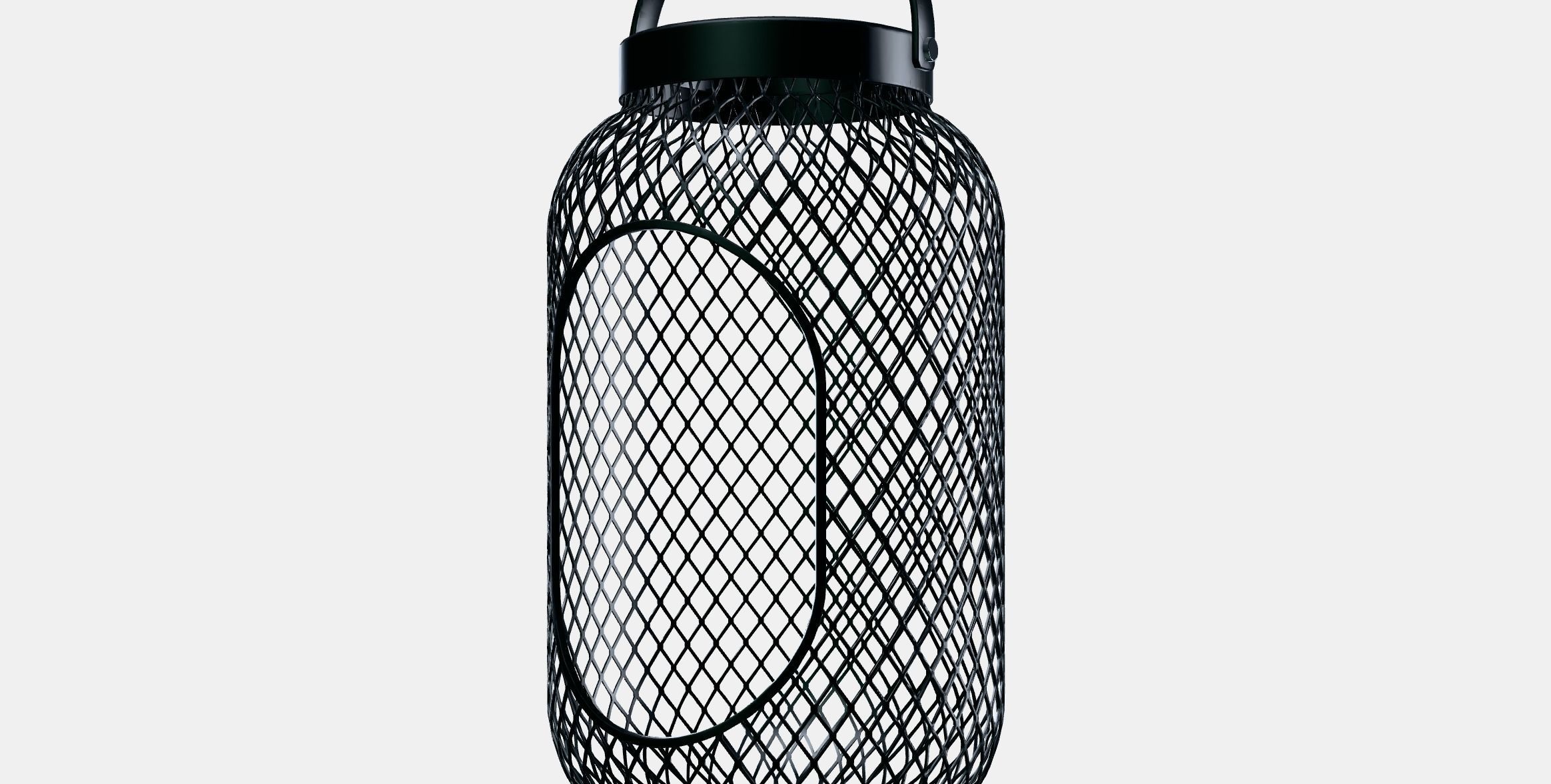 TOPPIG Lantern for block candle Low-poly 3D model_12