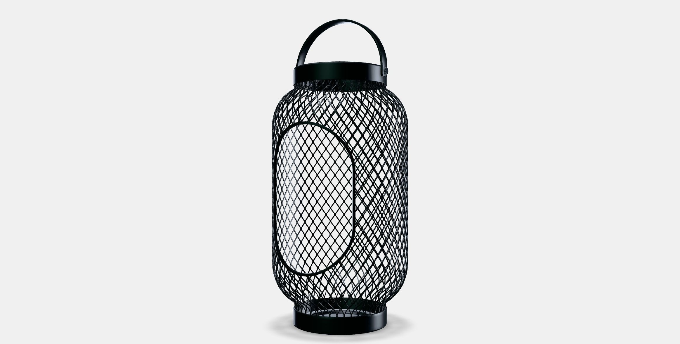 TOPPIG Lantern for block candle Low-poly 3D model_11