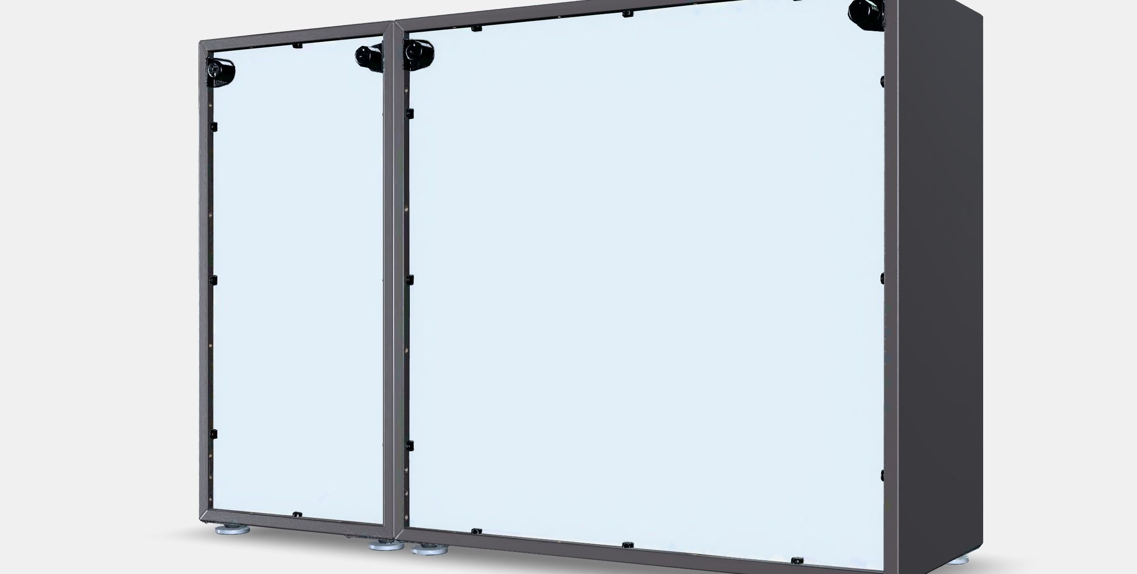 EKET Cabinet combination with feet 5 Low-poly 3D model_6