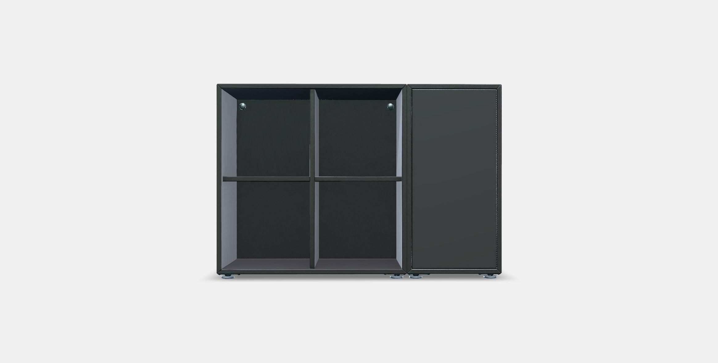 EKET Cabinet combination with feet 5 Low-poly 3D model_10