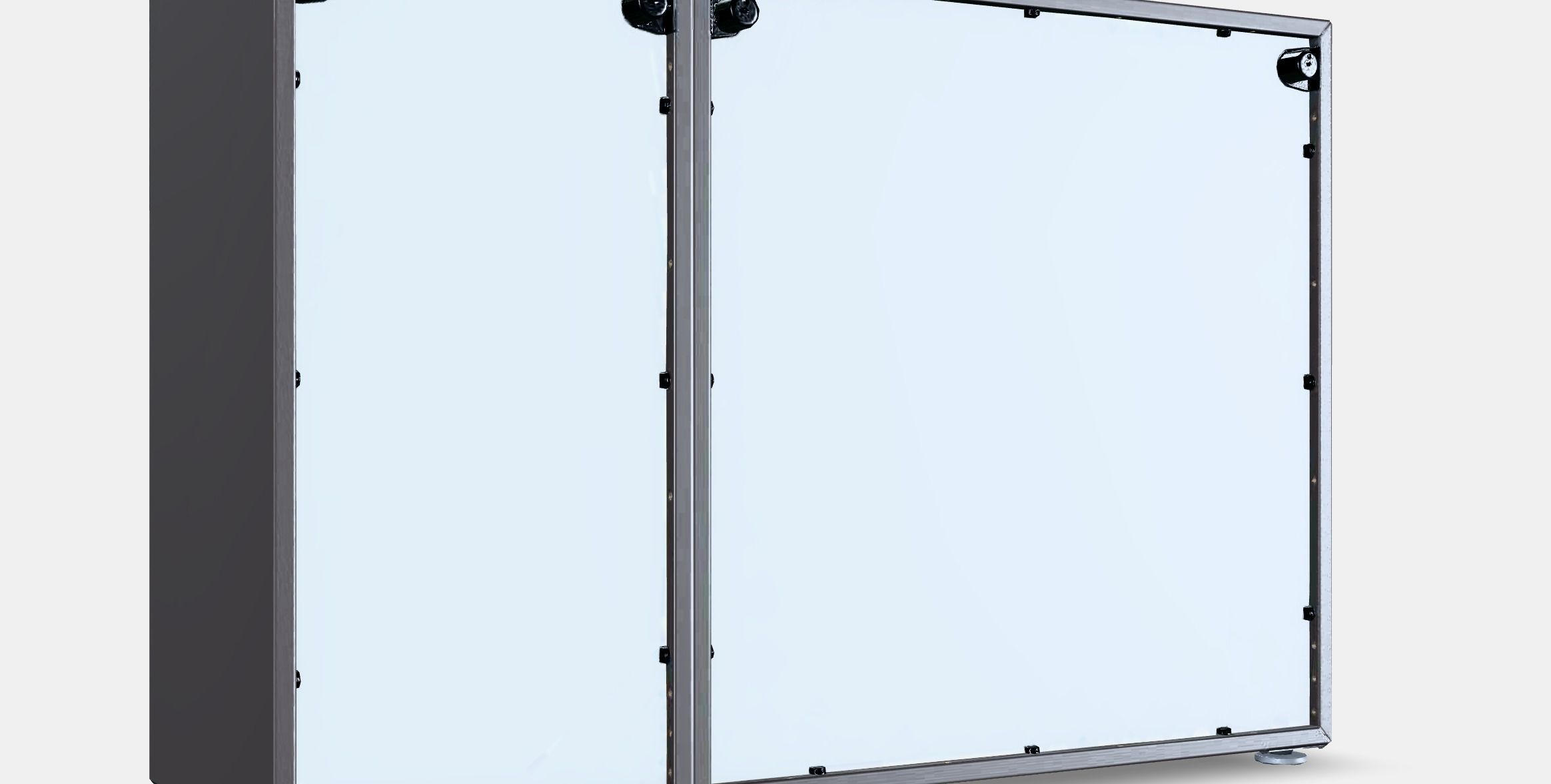 EKET Cabinet combination with feet 5 Low-poly 3D model_3