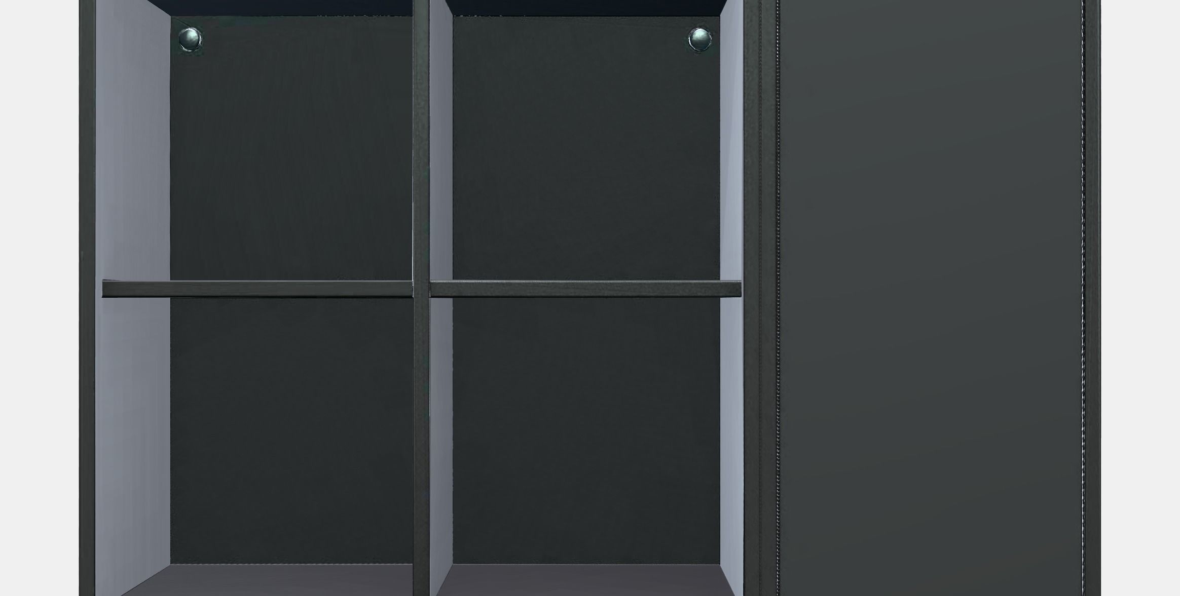 EKET Cabinet combination with feet 5 Low-poly 3D model_12